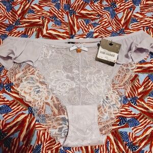 NWT Nanette Lepore  Elegant Lace Women's Intimate in Lavender